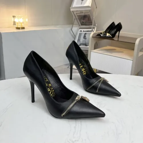 Replica Versace High-Heeled Shoes For Women #1482835 $82.00 USD for Wholesale