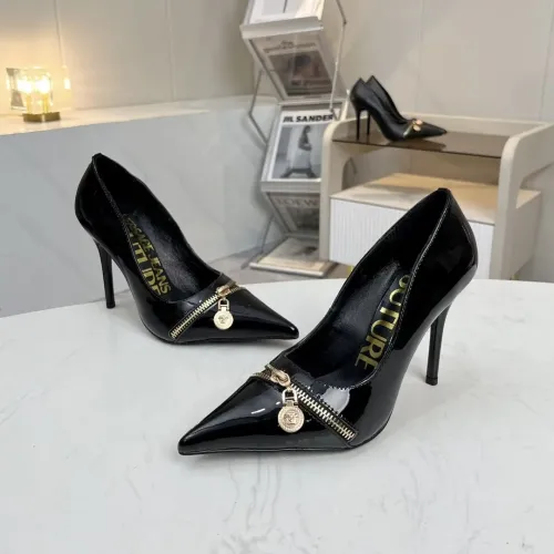 Replica Versace High-Heeled Shoes For Women #1482836 $82.00 USD for Wholesale