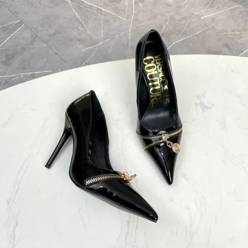 Replica Versace High-Heeled Shoes For Women #1482836 $82.00 USD for Wholesale