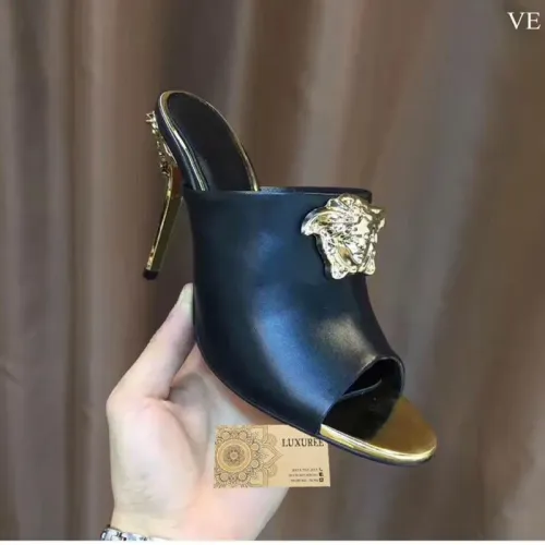 Replica Versace Slippers For Women #1482857 $80.00 USD for Wholesale