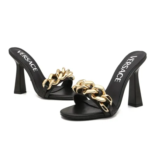 Replica Versace Slippers For Women #1482870 $80.00 USD for Wholesale