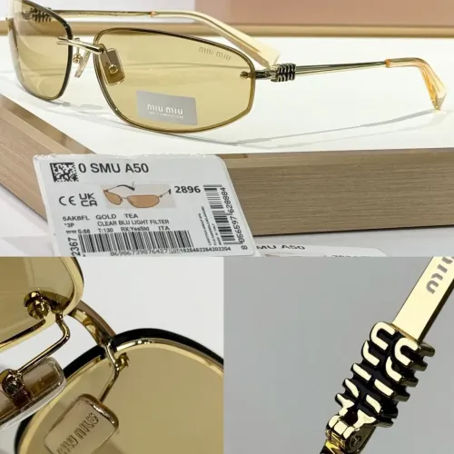 Wholesale MIU MIU AAA Quality Sunglasses #1482882 $68.00 USD, Wholesale Quality Replica MIU MIU AAA Sunglasses