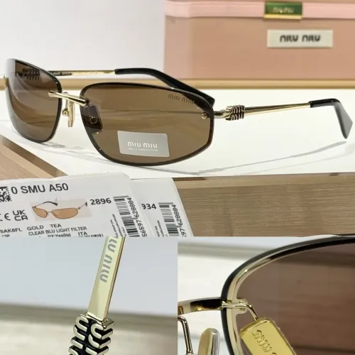 Wholesale MIU MIU AAA Quality Sunglasses #1482883 $68.00 USD, Wholesale Quality Replica MIU MIU AAA Sunglasses