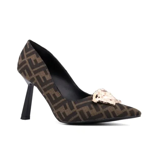 Replica Versace High-Heeled Shoes For Women #1482884 $80.00 USD for Wholesale
