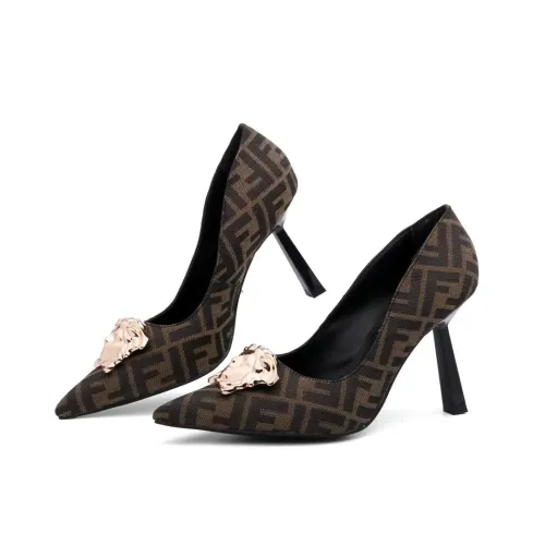 Replica Versace High-Heeled Shoes For Women #1482884 $80.00 USD for Wholesale