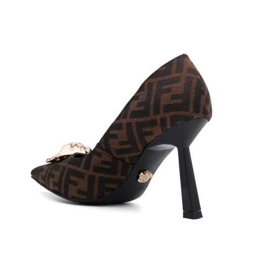 Replica Versace High-Heeled Shoes For Women #1482886 $80.00 USD for Wholesale