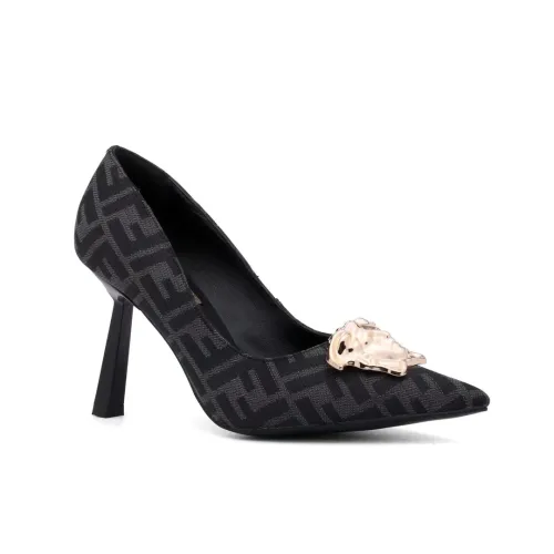 Replica Versace High-Heeled Shoes For Women #1482888 $80.00 USD for Wholesale