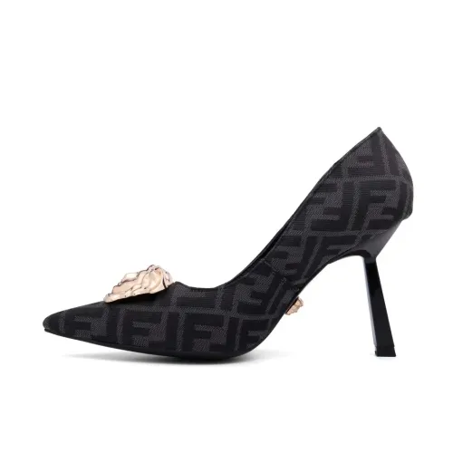 Replica Versace High-Heeled Shoes For Women #1482888 $80.00 USD for Wholesale