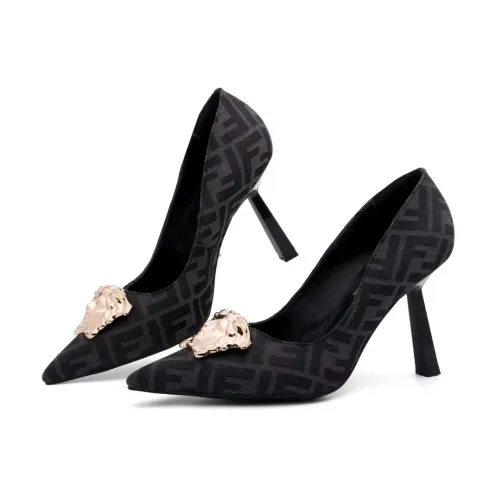 Replica Versace High-Heeled Shoes For Women #1482888 $80.00 USD for Wholesale
