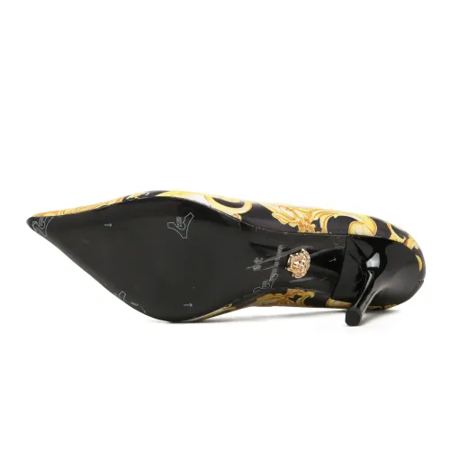 Replica Versace High-Heeled Shoes For Women #1482889 $96.00 USD for Wholesale