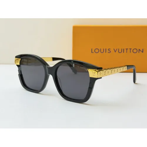 Wholesale Louis Vuitton AAA Quality Sunglasses #1482907 $64.00 USD, Wholesale Quality Replica Louis Vuitton AAA Quality Sunglasses