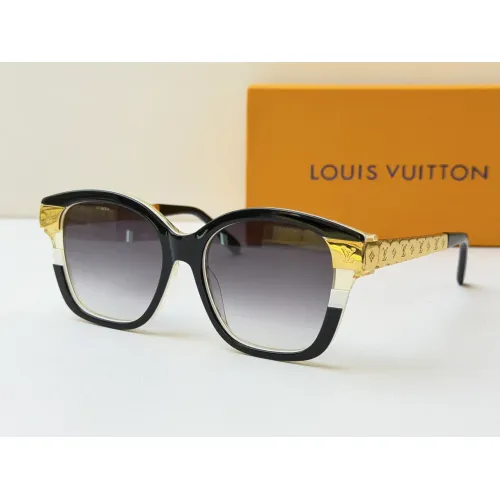 Wholesale Louis Vuitton AAA Quality Sunglasses #1482908 $64.00 USD, Wholesale Quality Replica Louis Vuitton AAA Quality Sunglasses