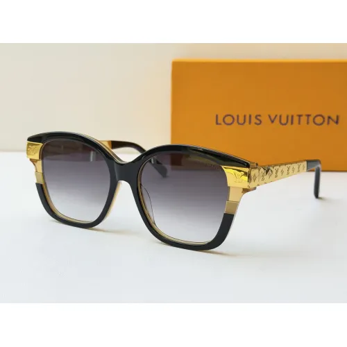 Wholesale Louis Vuitton AAA Quality Sunglasses #1482909 $64.00 USD, Wholesale Quality Replica Louis Vuitton AAA Quality Sunglasses