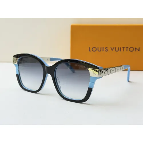 Wholesale Louis Vuitton AAA Quality Sunglasses #1482910 $64.00 USD, Wholesale Quality Replica Louis Vuitton AAA Quality Sunglasses