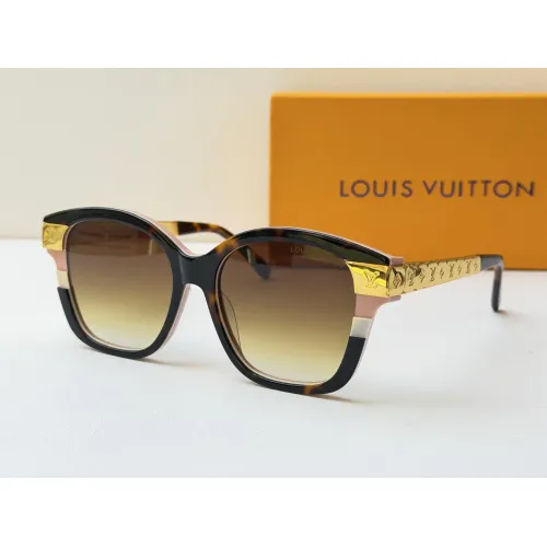 Wholesale Louis Vuitton AAA Quality Sunglasses #1482911 $64.00 USD, Wholesale Quality Replica Louis Vuitton AAA Quality Sunglasses