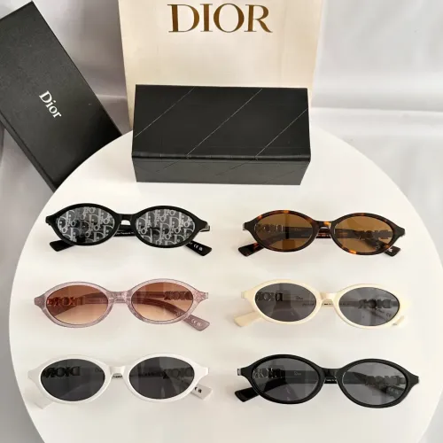 Replica Christian Dior AAA Quality Sunglasses #1482945 $56.00 USD for Wholesale