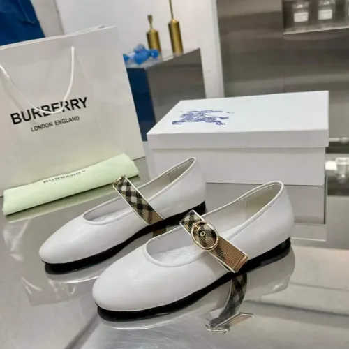 Wholesale Burberry Flat Shoes For Women #1482951 $85.00 USD, Wholesale Quality Replica Burberry Flat Shoes