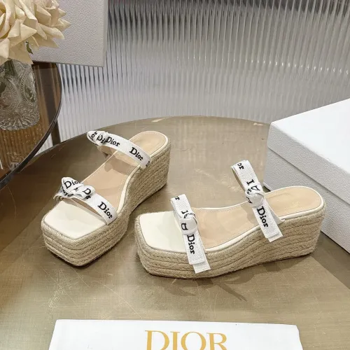 Wholesale Christian Dior Slippers For Women #1482960 $96.00 USD, Wholesale Quality Replica Christian Dior Slippers