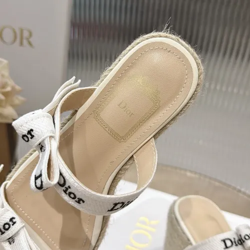 Replica Christian Dior Slippers For Women #1482960 $96.00 USD for Wholesale