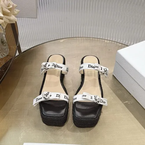 Replica Christian Dior Slippers For Women #1482961 $96.00 USD for Wholesale
