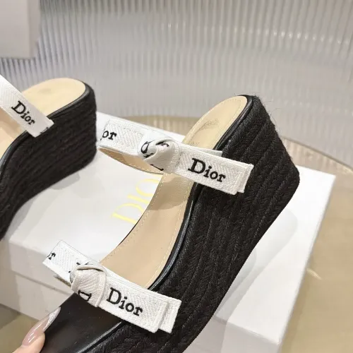 Replica Christian Dior Slippers For Women #1482961 $96.00 USD for Wholesale