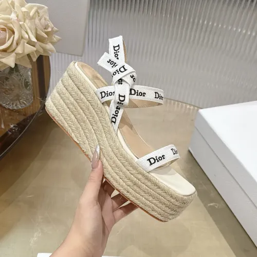 Replica Christian Dior Slippers For Women #1482964 $98.00 USD for Wholesale