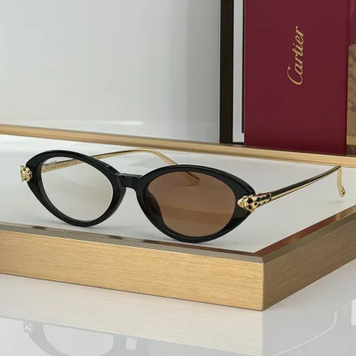 Wholesale Cartier AAA Quality Sunglassess #1483018 $76.00 USD, Wholesale Quality Replica Cartier AAA Quality Sunglassess