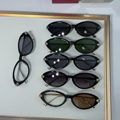 Replica Cartier AAA Quality Sunglassess #1483019 $76.00 USD for Wholesale