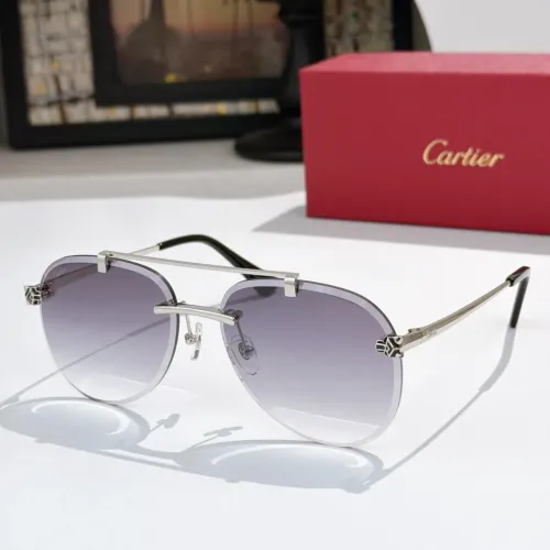 Wholesale Cartier AAA Quality Sunglassess #1483038 $60.00 USD, Wholesale Quality Replica Cartier AAA Quality Sunglassess