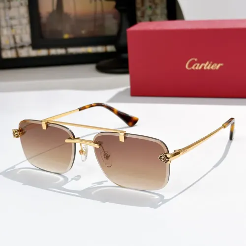 Wholesale Cartier AAA Quality Sunglassess #1483049 $60.00 USD, Wholesale Quality Replica Cartier AAA Quality Sunglassess