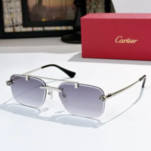 Wholesale Cartier AAA Quality Sunglassess #1483051 $60.00 USD, Wholesale Quality Replica Cartier AAA Quality Sunglassess