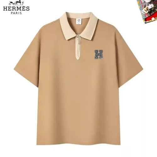 Wholesale Hermes T-Shirts Short Sleeved For Men #1483073 $38.00 USD, Wholesale Quality Replica Hermes T-Shirts
