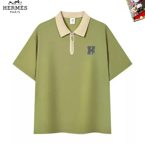 Wholesale Hermes T-Shirts Short Sleeved For Men #1483074 $38.00 USD, Wholesale Quality Replica Hermes T-Shirts