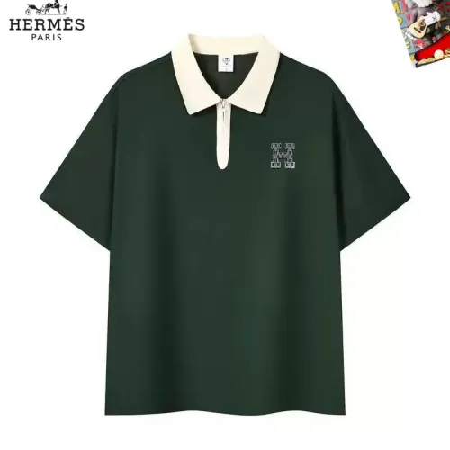 Wholesale Hermes T-Shirts Short Sleeved For Men #1483078 $38.00 USD, Wholesale Quality Replica Hermes T-Shirts