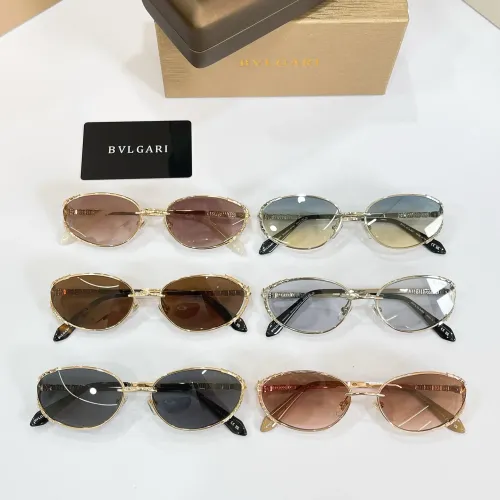 Replica Bvlgari AAA Quality Sunglasses #1483097 $60.00 USD for Wholesale