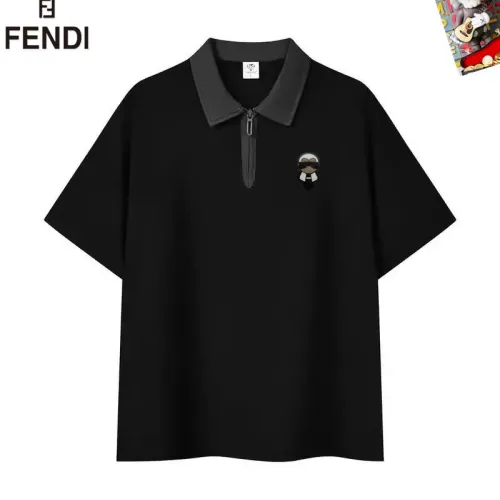 Wholesale Fendi T-Shirts Short Sleeved For Men #1483108 $38.00 USD, Wholesale Quality Replica Fendi T-Shirts