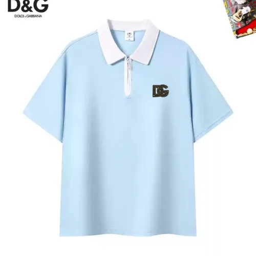 Wholesale Dolce &amp; Gabbana D&amp;G T-Shirts Short Sleeved For Men #1483116 $38.00 USD, Wholesale Quality Replica Dolce &amp; Gabbana D&amp;G T-Shirts