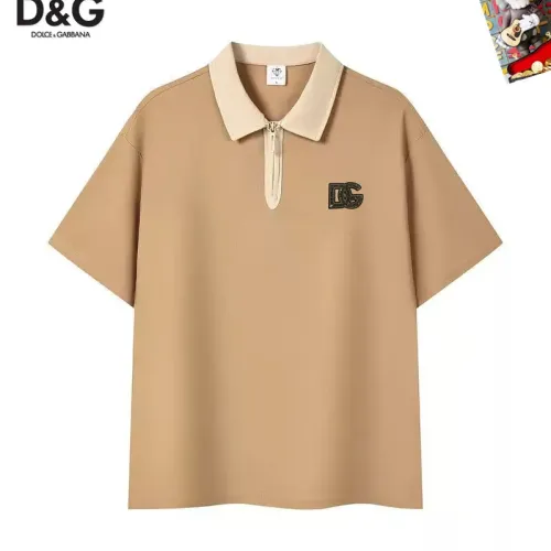 Wholesale Dolce &amp; Gabbana D&amp;G T-Shirts Short Sleeved For Men #1483117 $38.00 USD, Wholesale Quality Replica Dolce &amp; Gabbana D&amp;G T-Shirts