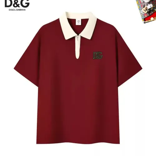 Wholesale Dolce &amp; Gabbana D&amp;G T-Shirts Short Sleeved For Men #1483118 $38.00 USD, Wholesale Quality Replica Dolce &amp; Gabbana D&amp;G T-Shirts