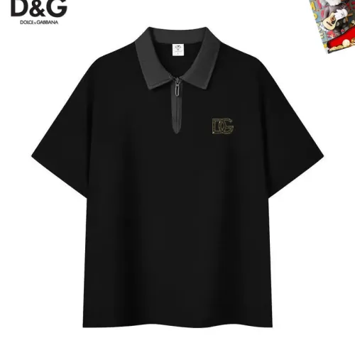 Wholesale Dolce &amp; Gabbana D&amp;G T-Shirts Short Sleeved For Men #1483121 $38.00 USD, Wholesale Quality Replica Dolce &amp; Gabbana D&amp;G T-Shirts