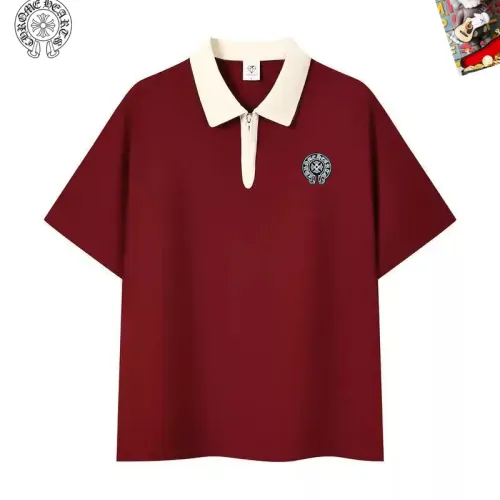 Wholesale Chrome Hearts T-Shirts Short Sleeved For Men #1483132 $38.00 USD, Wholesale Quality Replica Chrome Hearts T-Shirts