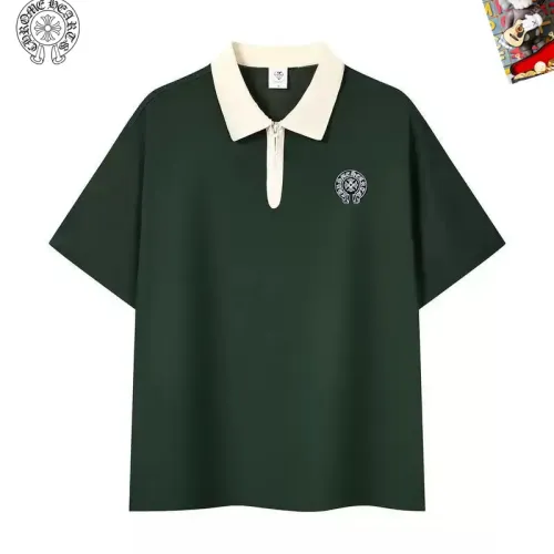 Wholesale Chrome Hearts T-Shirts Short Sleeved For Men #1483133 $38.00 USD, Wholesale Quality Replica Chrome Hearts T-Shirts