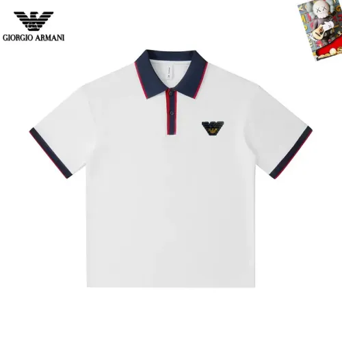 Wholesale Armani T-Shirts Short Sleeved For Men #1483142 $38.00 USD, Wholesale Quality Replica Armani T-Shirts