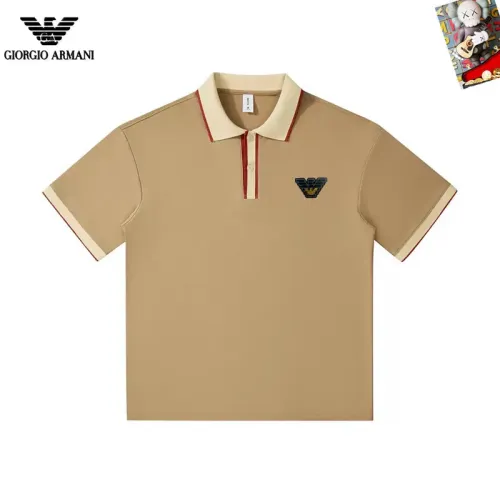 Wholesale Armani T-Shirts Short Sleeved For Men #1483144 $38.00 USD, Wholesale Quality Replica Armani T-Shirts