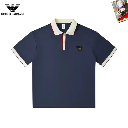 Wholesale Armani T-Shirts Short Sleeved For Men #1483145 $38.00 USD, Wholesale Quality Replica Armani T-Shirts