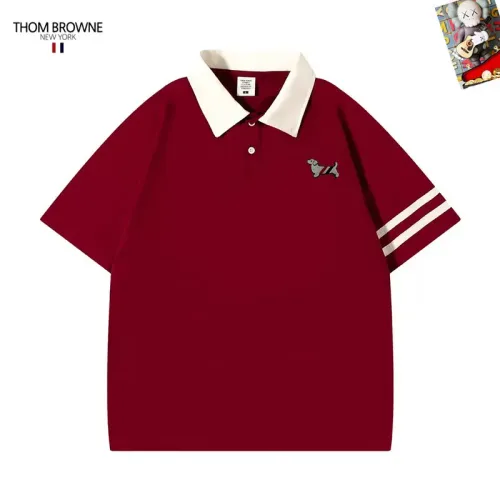 Wholesale Thom Browne TB T-Shirts Short Sleeved For Men #1483181 $38.00 USD, Wholesale Quality Replica Thom Browne TB T-Shirts