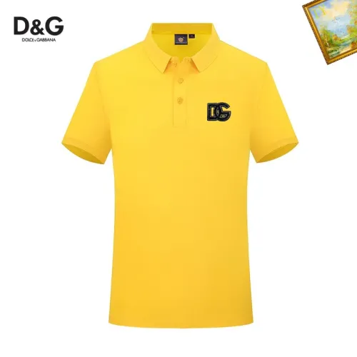 Wholesale Dolce &amp; Gabbana D&amp;G T-Shirts Short Sleeved For Men #1483207 $29.00 USD, Wholesale Quality Replica Dolce &amp; Gabbana D&amp;G T-Shirts