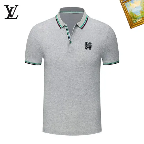 Wholesale Louis Vuitton LV T-Shirts Short Sleeved For Men #1483229 $29.00 USD, Wholesale Quality Replica Louis Vuitton LV T-Shirts