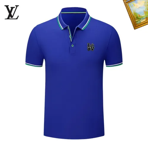 Wholesale Louis Vuitton LV T-Shirts Short Sleeved For Men #1483232 $29.00 USD, Wholesale Quality Replica Louis Vuitton LV T-Shirts