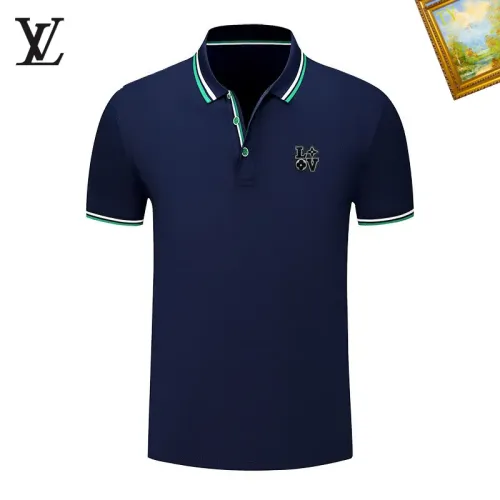Wholesale Louis Vuitton LV T-Shirts Short Sleeved For Men #1483233 $29.00 USD, Wholesale Quality Replica Louis Vuitton LV T-Shirts